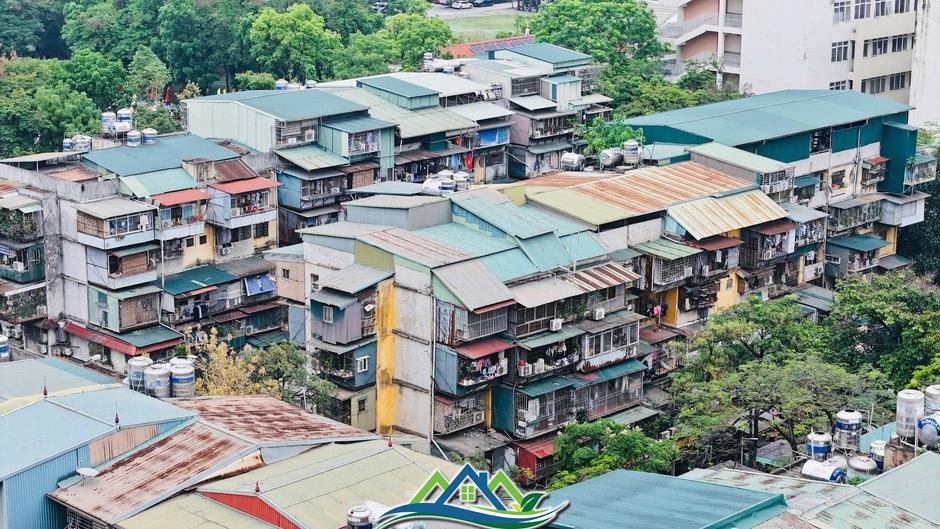 Hiện trạng 2 khu tập thể cũ ở Hà Nội dự kiến cải tạo thành cao ốc từ 40 tầng Hiện trạng 2 khu tập thể cũ ở Hà Nội dự kiến cải tạo thành cao ốc từ 40 tầng