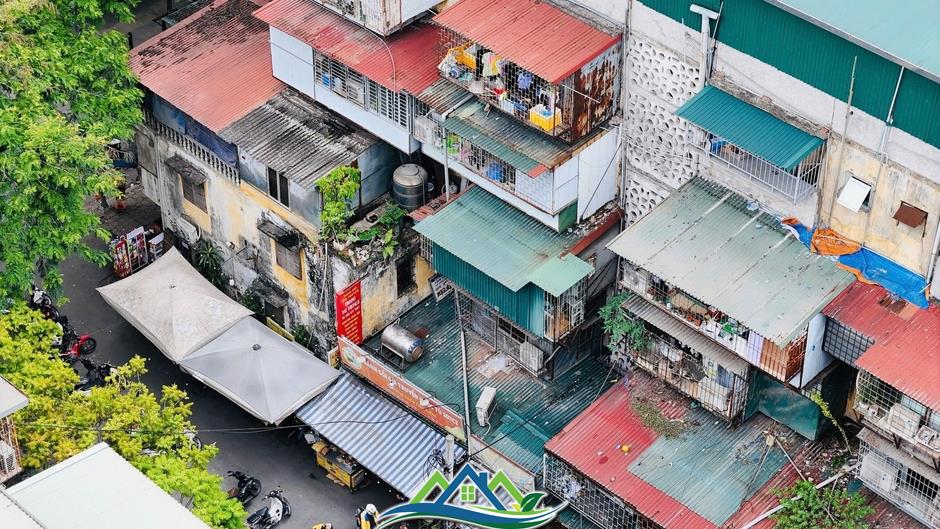 Hiện trạng 2 khu tập thể cũ ở Hà Nội dự kiến cải tạo thành cao ốc từ 40 tầng Hiện trạng 2 khu tập thể cũ ở Hà Nội dự kiến cải tạo thành cao ốc từ 40 tầng
