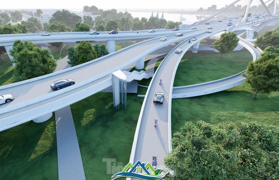 Hình ảnh thiết kế 6 cầu qua sông Hồng sẽ khởi công năm 2025 Hình ảnh thiết kế 6 cầu qua sông Hồng sẽ khởi công năm 2025
