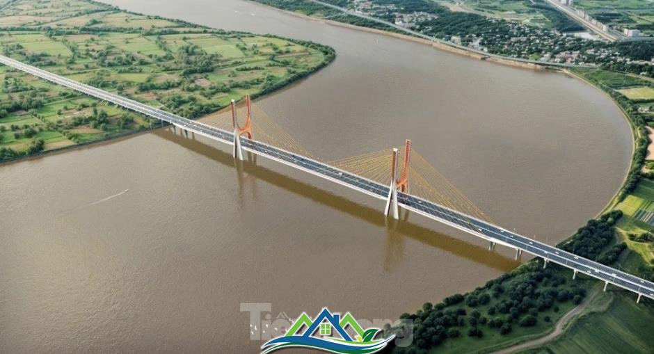Hình ảnh thiết kế 6 cầu qua sông Hồng sẽ khởi công năm 2025 Hình ảnh thiết kế 6 cầu qua sông Hồng sẽ khởi công năm 2025
