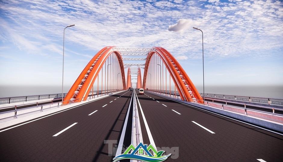 Hình ảnh thiết kế 6 cầu qua sông Hồng sẽ khởi công năm 2025 Hình ảnh thiết kế 6 cầu qua sông Hồng sẽ khởi công năm 2025