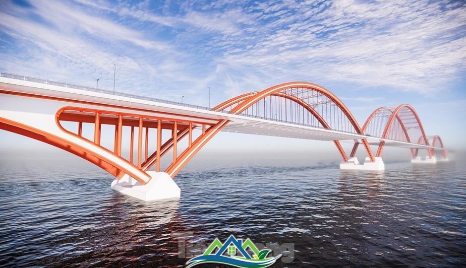 Hình ảnh thiết kế 6 cầu qua sông Hồng sẽ khởi công năm 2025 Hình ảnh thiết kế 6 cầu qua sông Hồng sẽ khởi công năm 2025