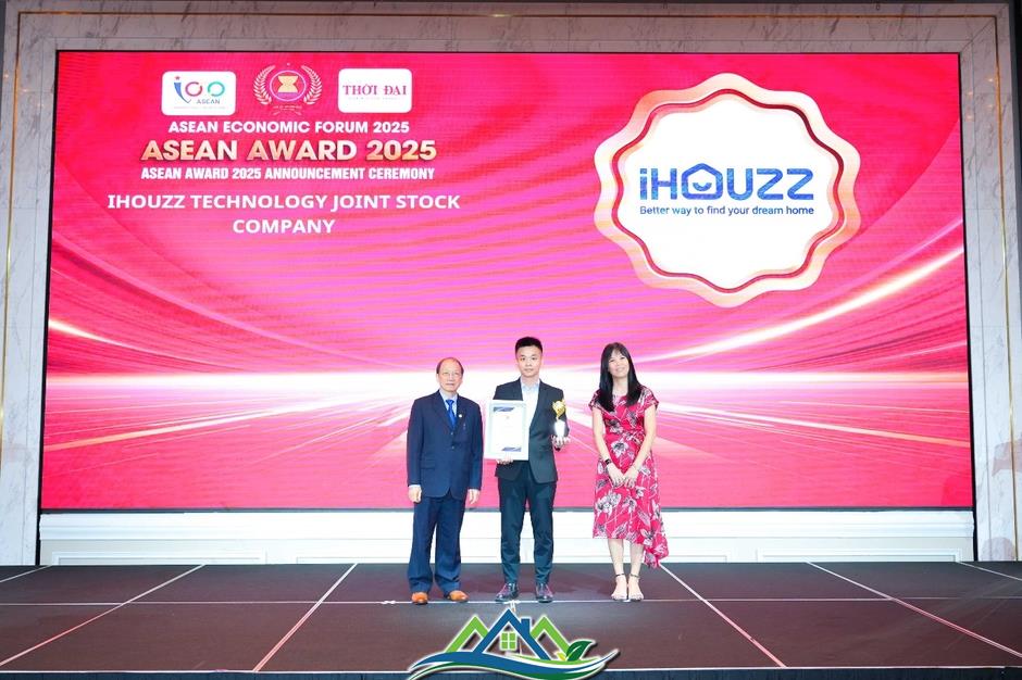 iHouzz được vinh danh Top 10 doanh nghiệp công nghệ tiêu biểu Asean 2025