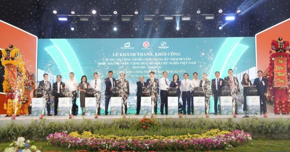 KCN Nam Bình Xuyên Green Park – Dấu ấn xanh trong sự kiện lịch sử Việt Nam A80