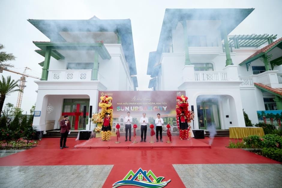 Khai trương nhà mẫu thấp tầng tại đô thị nghỉ dưỡng Sun Group Hà Nam Khai trương nhà mẫu thấp tầng tại đô thị nghỉ dưỡng Sun Group Hà Nam