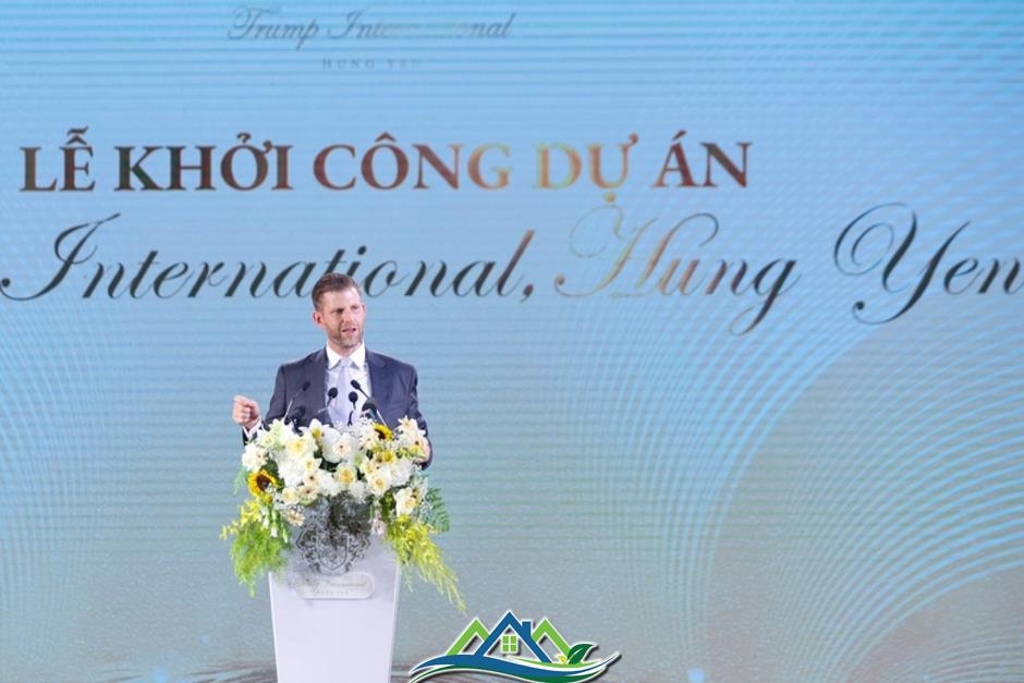 Khởi công dự án Trump International ở Hưng Yên quy mô 1,5 tỷ USD Khởi công dự án Trump International ở Hưng Yên quy mô 1,5 tỷ USD