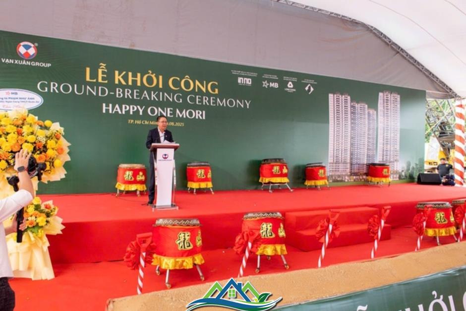 Khởi công Happy One Mori: Dự án 1.441 sản phẩm tại Lái Thiêu, TP Hồ Chí Minh