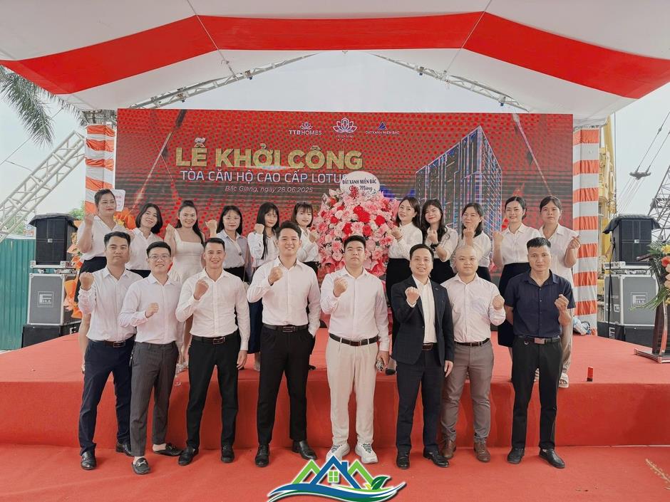 Khởi công tòa căn hộ Lotus 1: Chuẩn sống cao cấp tại Bắc Ninh mới