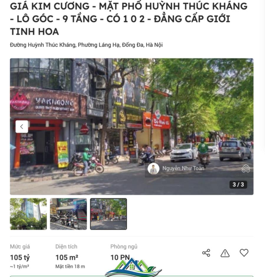 Không chỉ phố cổ, nhà mặt đường 1 tỷ đồng/m² xuất hiện la liệt ở Hà Nội