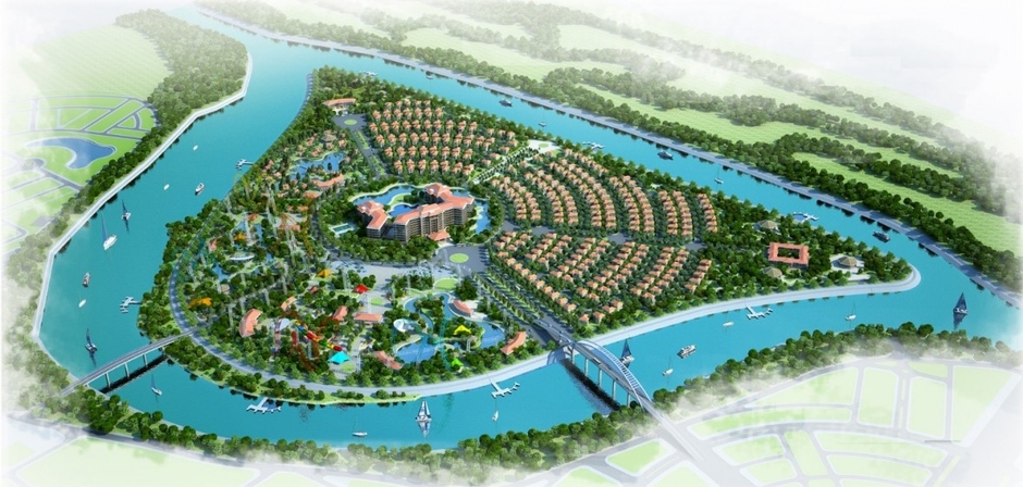 Không chọn đất vàng, Vinhomes, Nam Cường, TTC, Kusto… quyết rót nghìn tỷ xây hàng trăm biệt thự, căn hộ ở “đảo” nổi giữa lòng thành phố