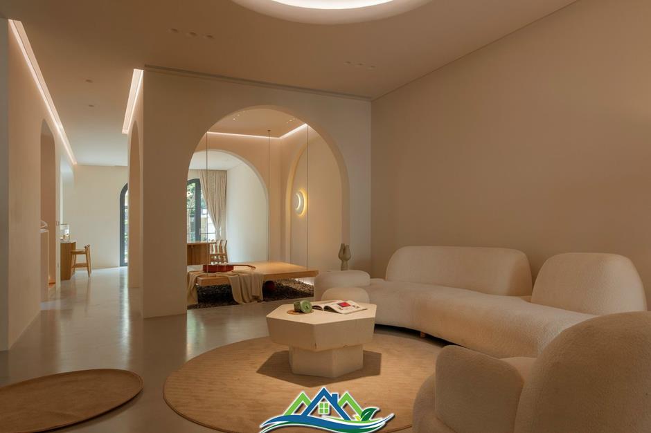 Không gian ấm cúng của biệt thự 480m2 ở Hà Nội Không gian ấm cúng của biệt thự 480m2 ở Hà Nội