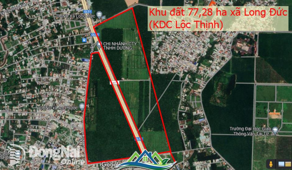 Khu đất 77ha gần sân bay lớn nhất cả nước và cao tốc ở Long Thành (Đồng Nai) có diễn biến mới Khu đất 77ha gần sân bay lớn nhất cả nước và cao tốc ở Long Thành (Đồng Nai) có diễn biến mới