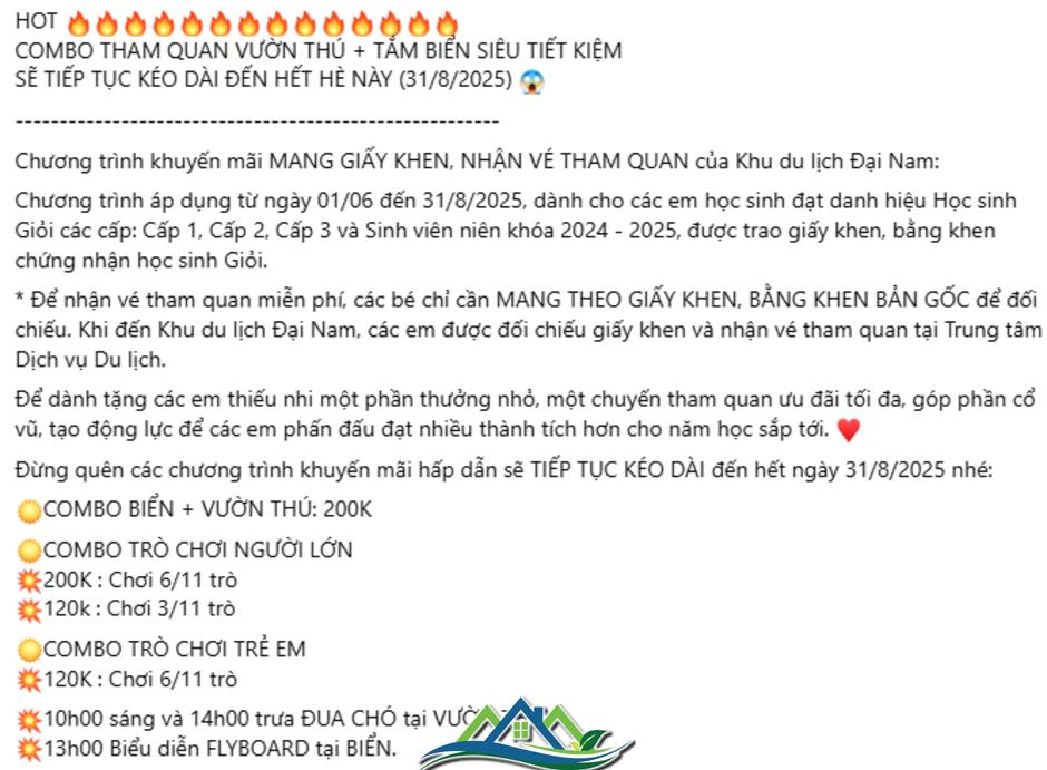 Khu du lịch Đại Nam 6.000 tỷ của vợ chồng bà Nguyễn Phương Hằng công bố thông tin gây bất ngờ Khu du lịch Đại Nam 6.000 tỷ của vợ chồng bà Nguyễn Phương Hằng công bố thông tin gây bất ngờ