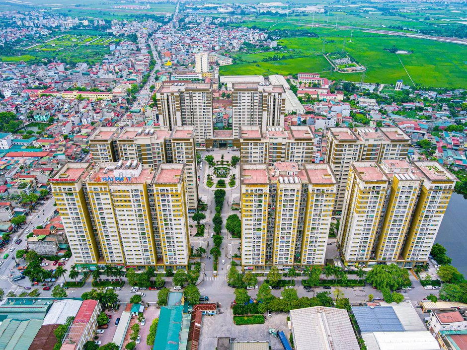 Khu nhà nằm gần đường lớn, trường đại học, ga tàu điện có giá bán chưa đến 14 triệu đồng/m2 ở Hà Nội Khu nhà nằm gần đường lớn, trường đại học, ga tàu điện có giá bán chưa đến 14 triệu đồng/m2 ở Hà Nội