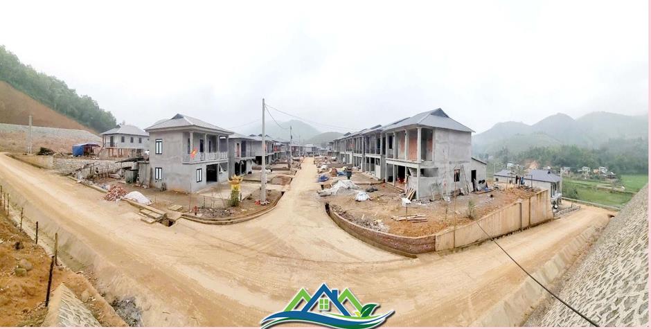 Khu tái định cư như khu du lịch sinh thái trên đồi cao Khu tái định cư như khu du lịch sinh thái trên đồi cao
