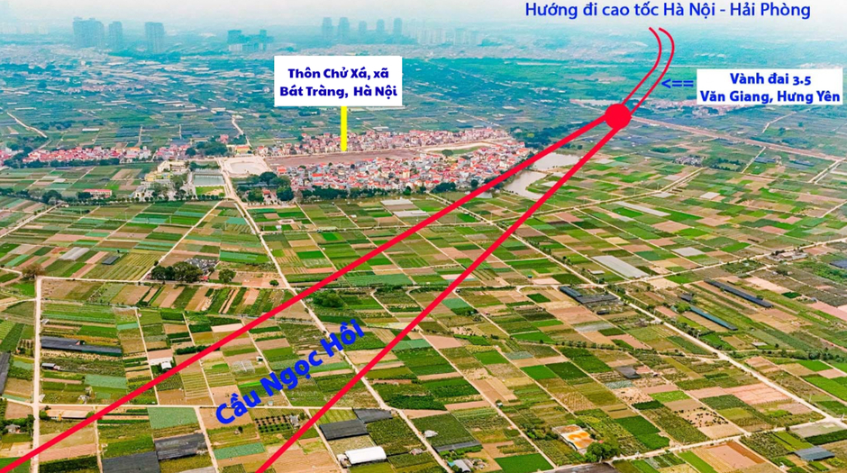 Khu vực đồng ruộng sắp được xây cầu 12.000 tỷ; 15 phút tiếp cận 3 đô thị tỷ USD của Vinhomes, Ecopark Khu vực đồng ruộng sắp được xây cầu 12.000 tỷ; 15 phút tiếp cận 3 đô thị tỷ USD của Vinhomes, Ecopark