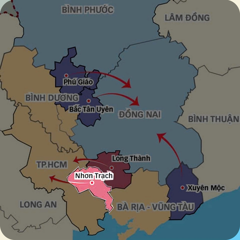 Khu vực phát triển công nghiệp mạnh nhất tỉnh Đồng Nai, là “cửa ngõ” giao thương trực tiếp với Tp.HCM, liên tục đón tin vui hạ tầng Khu vực phát triển công nghiệp mạnh nhất tỉnh Đồng Nai, là “cửa ngõ” giao thương trực tiếp với Tp.HCM, liên tục đón tin vui hạ tầng