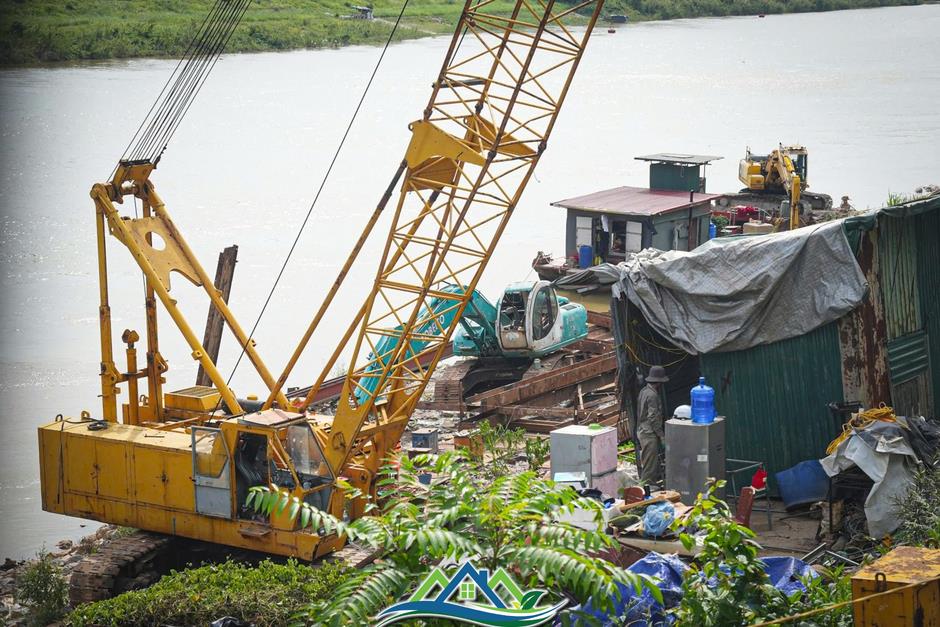 Lạ mắt kiến trúc cây cầu qua sông Đuống sắp về đích Lạ mắt kiến trúc cây cầu qua sông Đuống sắp về đích