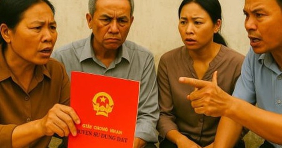 Làm gì khi hàng xóm làm sổ đỏ sang diện tích đất nhà mình?