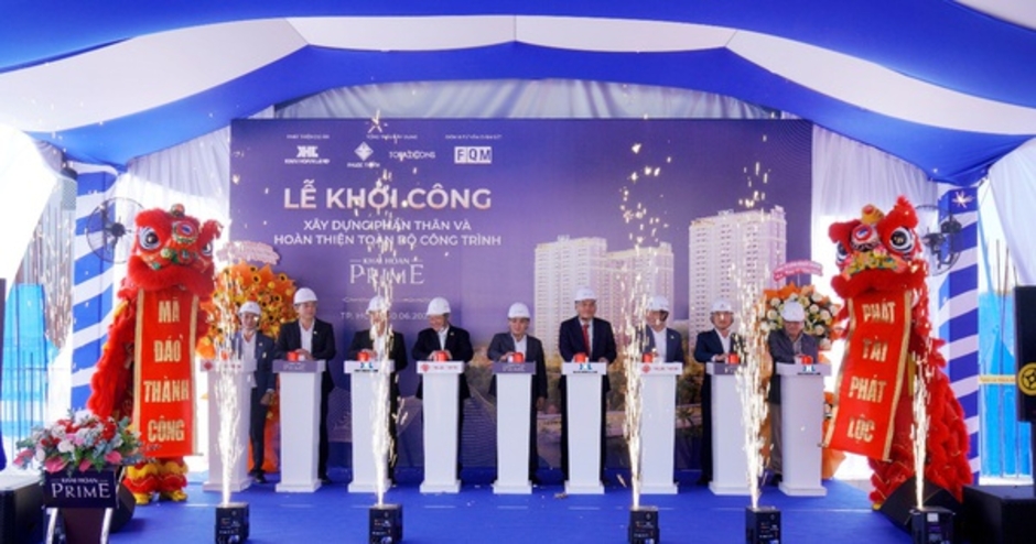 Lễ khởi công phần thân Khải Hoàn Prime: Sẵn sàng bước vào giai đoạn bứt tốc