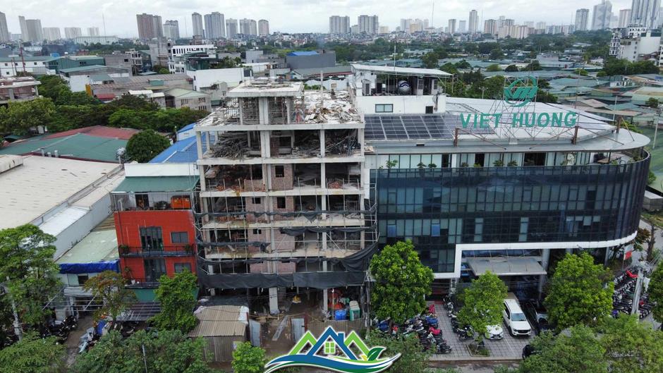Loạt biệt thự, nhà tầng xây trái phép tại Hà Nội