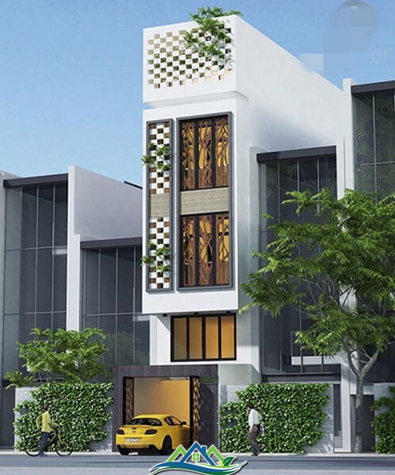 Mẫu nhà phố 4 tầng hiện đại, phổ biến nhất hiện nay