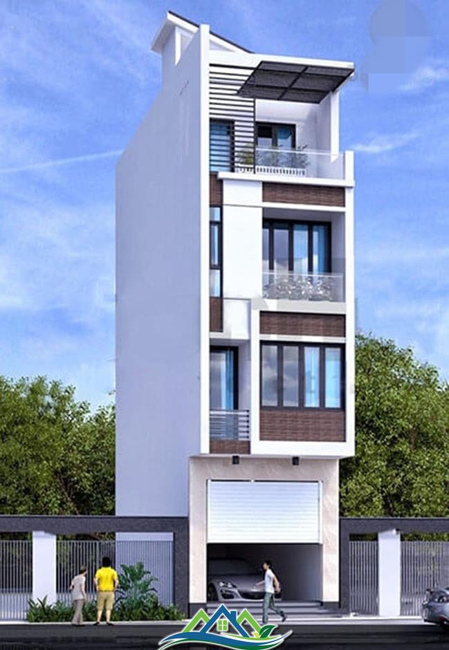 Mẫu nhà phố 4 tầng hiện đại, phổ biến nhất hiện nay