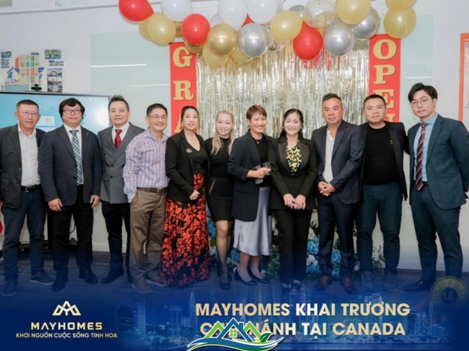 Mayhomes khai trương văn phòng tại Canada: Khẳng định tầm nhìn toàn cầu của BĐS Việt