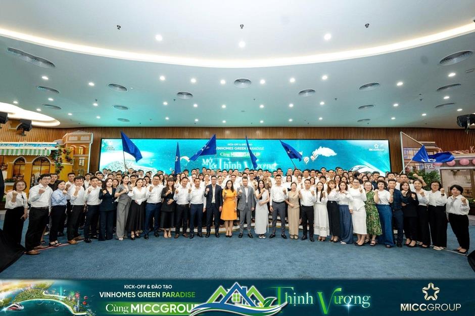MICC Group trở thành đại lý F1 phân phối chiến lược dự án Vinhomes Green Paradise