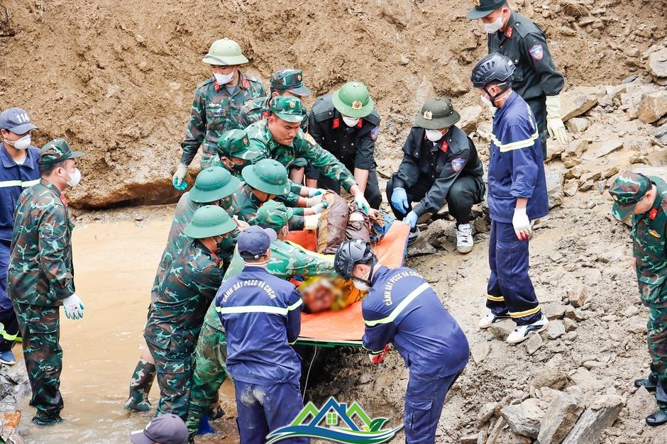 Mới nhất vụ sạt lở công trường thủy điện tại Lai Châu Mới nhất vụ sạt lở công trường thủy điện tại Lai Châu