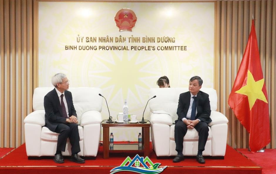 Một tập đoàn lớn muốn hợp tác với Bình Dương phát triển đường sắt đô thị Một tập đoàn lớn muốn hợp tác với Bình Dương phát triển đường sắt đô thị