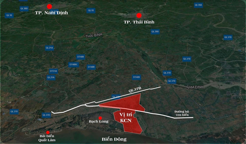 Nam Định đón tin vui, chuẩn bị có thêm khu công nghiệp rộng gấp 2 lần quận Hoàn Kiếm, tạo việc làm cho 110.000 lao động