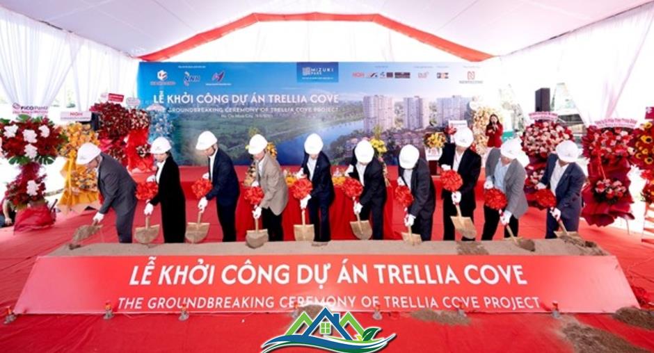 Nam Long khởi công Trellia Cove - phân khu compound cuối cùng tại Mizuki Park