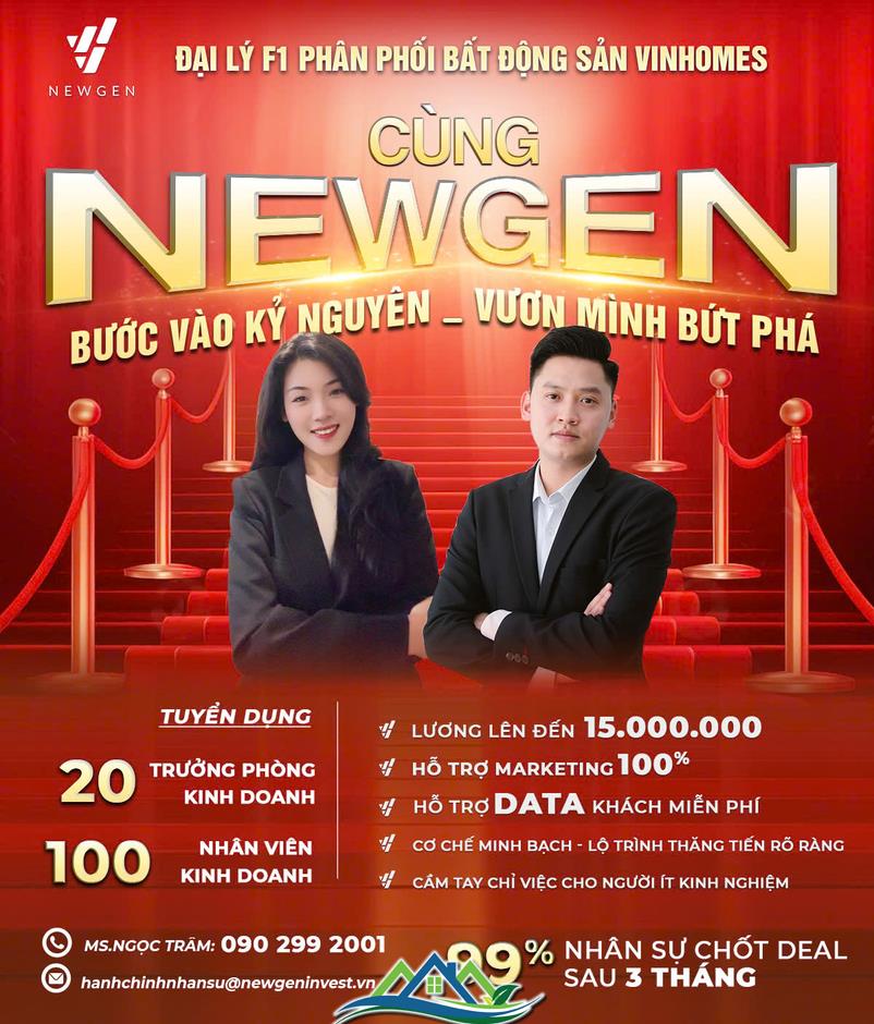 NewGen Invest - Đại lý phân phối chiến lược Vinhomes Green City & Vinhomes miền Nam NewGen Invest - Đại lý phân phối chiến lược Vinhomes Green City & Vinhomes miền Nam
