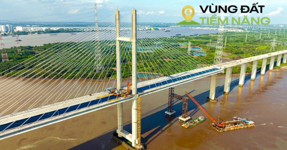 Ngắm cầu dây văng cao nhất Việt Nam sắp thông xe, siêu dự án 9 tỷ USD của tỷ phú Phạm Nhật Vượng được hưởng lợi