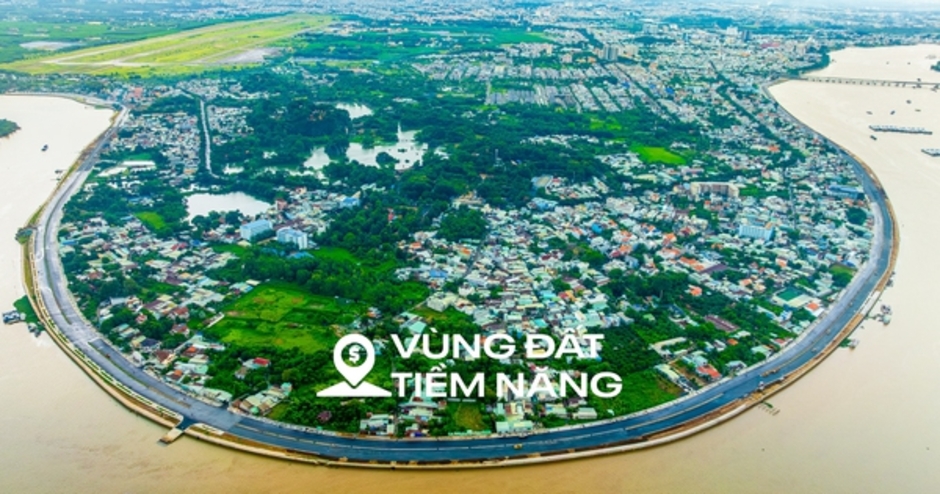 Ngắm đường ven sông trị giá gần 2.000 tỷ sắp thông xe: Cách TP.HCM một cây cầu, đẩy giá đất lên đến 200 triệu đồng/m2