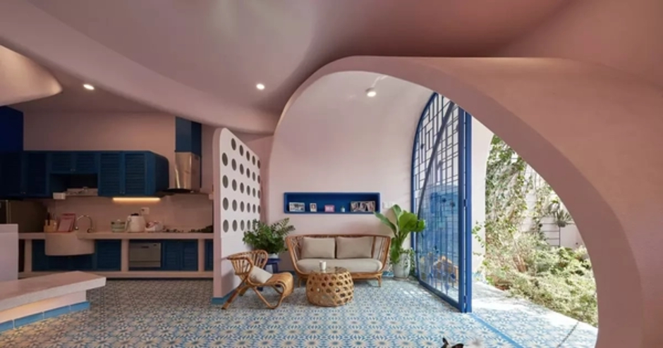Ngôi nhà 160m2 với gam màu đặc biệt ở TP.HCM