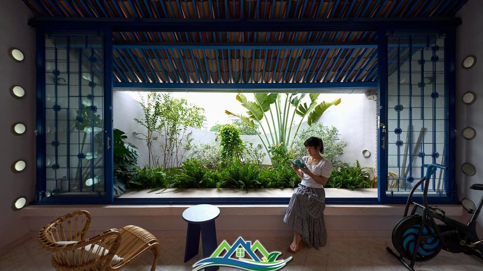 Ngôi nhà 160m2 với gam màu đặc biệt ở TP.HCM Ngôi nhà 160m2 với gam màu đặc biệt ở TP.HCM