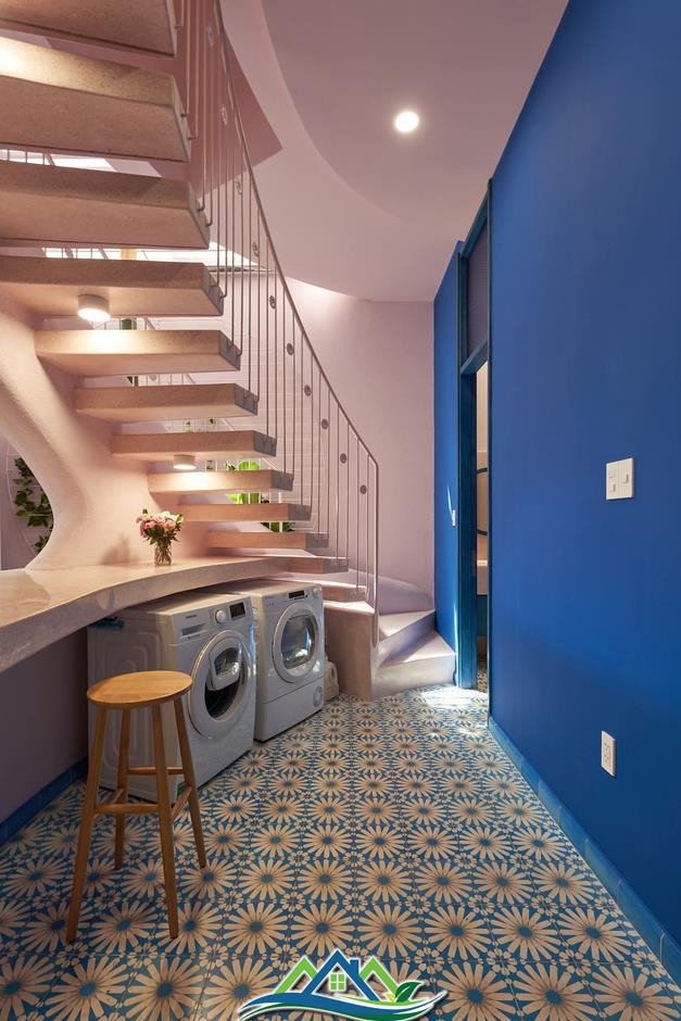 Ngôi nhà 160m2 với gam màu đặc biệt ở TP.HCM Ngôi nhà 160m2 với gam màu đặc biệt ở TP.HCM
