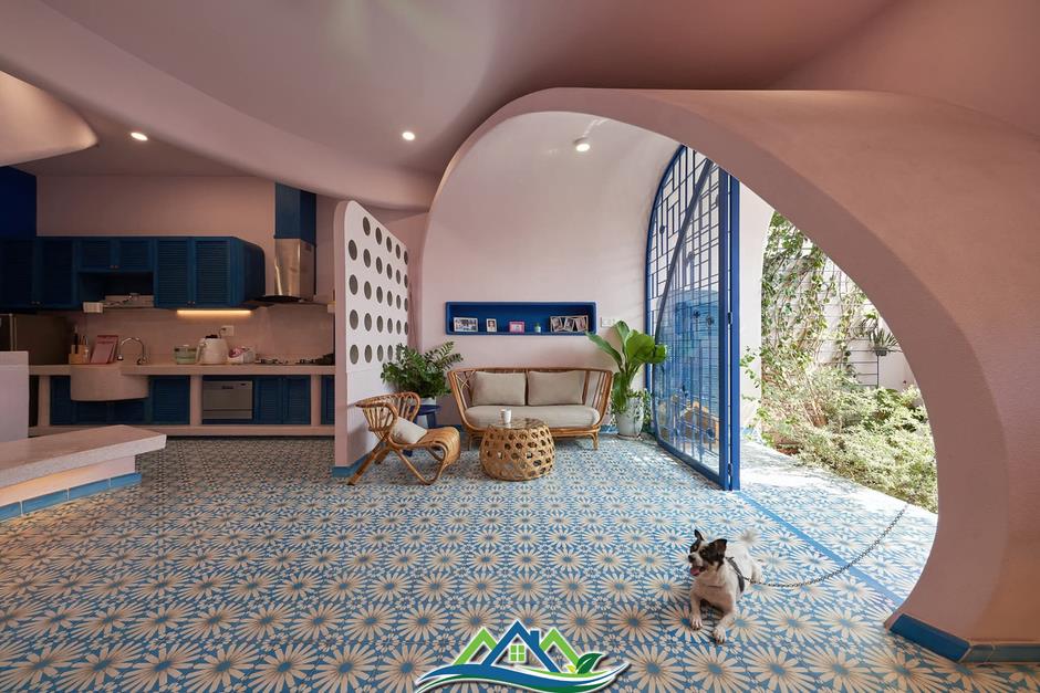 Ngôi nhà 160m2 với gam màu đặc biệt ở TP.HCM Ngôi nhà 160m2 với gam màu đặc biệt ở TP.HCM