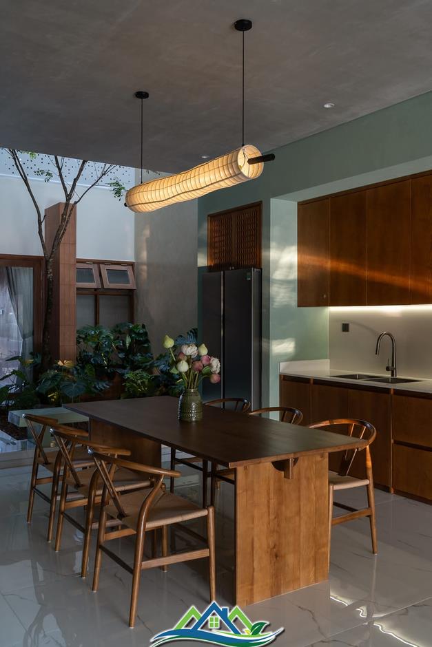 Ngôi nhà hiện đại ở Miền Tây rộng 120m2 mang vẻ đẹp nhà vườn truyền thống Ngôi nhà hiện đại ở Miền Tây rộng 120m2 mang vẻ đẹp nhà vườn truyền thống