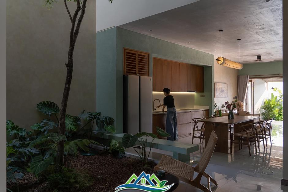 Ngôi nhà hiện đại ở Miền Tây rộng 120m2 mang vẻ đẹp nhà vườn truyền thống Ngôi nhà hiện đại ở Miền Tây rộng 120m2 mang vẻ đẹp nhà vườn truyền thống