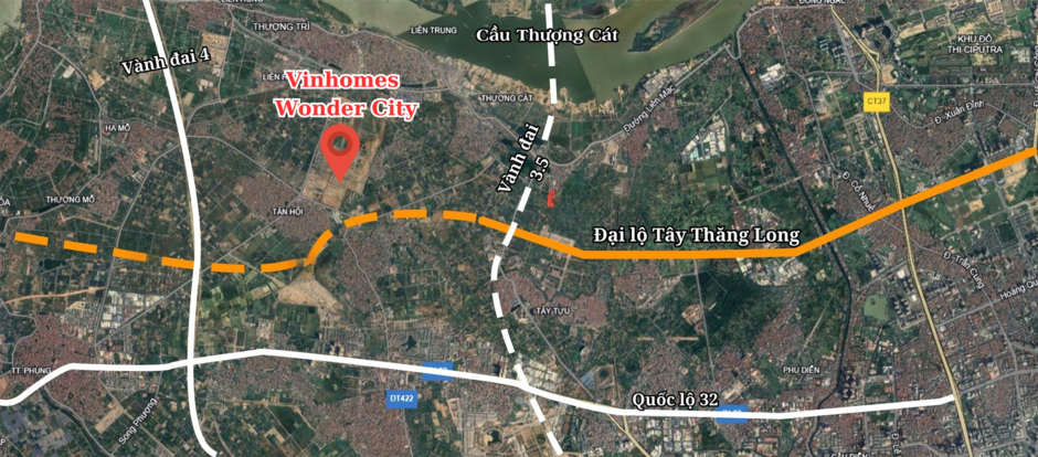 Người dân phía Tây Hà Nội đón tin vui: Đại lộ rộng 10 làn xe sắp hoàn thành, “mở lối” từ siêu đô thị của tỷ phú Phạm Nhật Vượng đến thẳng khu Tây Hồ Người dân phía Tây Hà Nội đón tin vui: Đại lộ rộng 10 làn xe sắp hoàn thành, “mở lối” từ siêu đô thị của tỷ phú Phạm Nhật Vượng đến thẳng khu Tây Hồ