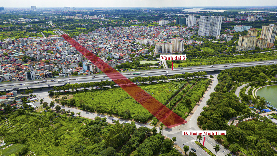 Người dân phía Tây Hà Nội đón tin vui: Đại lộ rộng 10 làn xe sắp hoàn thành, “mở lối” từ siêu đô thị của tỷ phú Phạm Nhật Vượng đến thẳng khu Tây Hồ Người dân phía Tây Hà Nội đón tin vui: Đại lộ rộng 10 làn xe sắp hoàn thành, “mở lối” từ siêu đô thị của tỷ phú Phạm Nhật Vượng đến thẳng khu Tây Hồ