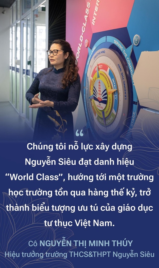 Nhà giáo Nguyễn Thị Minh Thuý: Một thập kỷ tiên phong đưa ngôi trường tư thục đầu tiên của Việt Nam thành trường Cambrige hàng đầu châu Á Nhà giáo Nguyễn Thị Minh Thuý: Một thập kỷ tiên phong đưa ngôi trường tư thục đầu tiên của Việt Nam thành trường Cambrige hàng đầu châu Á
