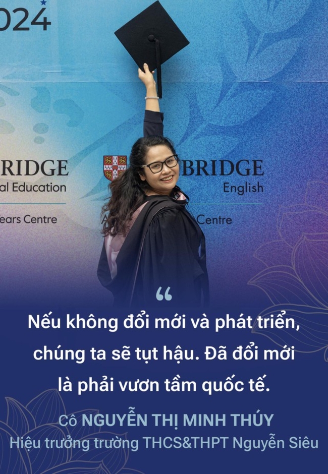 Nhà giáo Nguyễn Thị Minh Thuý: Một thập kỷ tiên phong đưa ngôi trường tư thục đầu tiên của Việt Nam thành trường Cambrige hàng đầu châu Á Nhà giáo Nguyễn Thị Minh Thuý: Một thập kỷ tiên phong đưa ngôi trường tư thục đầu tiên của Việt Nam thành trường Cambrige hàng đầu châu Á