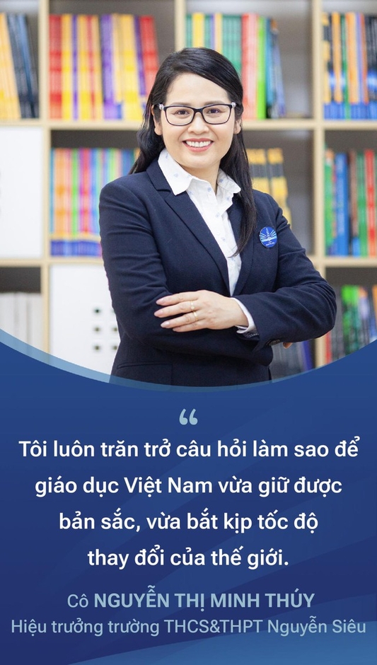 Nhà giáo Nguyễn Thị Minh Thuý: Một thập kỷ tiên phong đưa ngôi trường tư thục đầu tiên của Việt Nam thành trường Cambrige hàng đầu châu Á Nhà giáo Nguyễn Thị Minh Thuý: Một thập kỷ tiên phong đưa ngôi trường tư thục đầu tiên của Việt Nam thành trường Cambrige hàng đầu châu Á