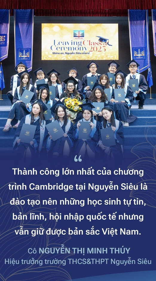 Nhà giáo Nguyễn Thị Minh Thuý: Một thập kỷ tiên phong đưa ngôi trường tư thục đầu tiên của Việt Nam thành trường Cambrige hàng đầu châu Á Nhà giáo Nguyễn Thị Minh Thuý: Một thập kỷ tiên phong đưa ngôi trường tư thục đầu tiên của Việt Nam thành trường Cambrige hàng đầu châu Á