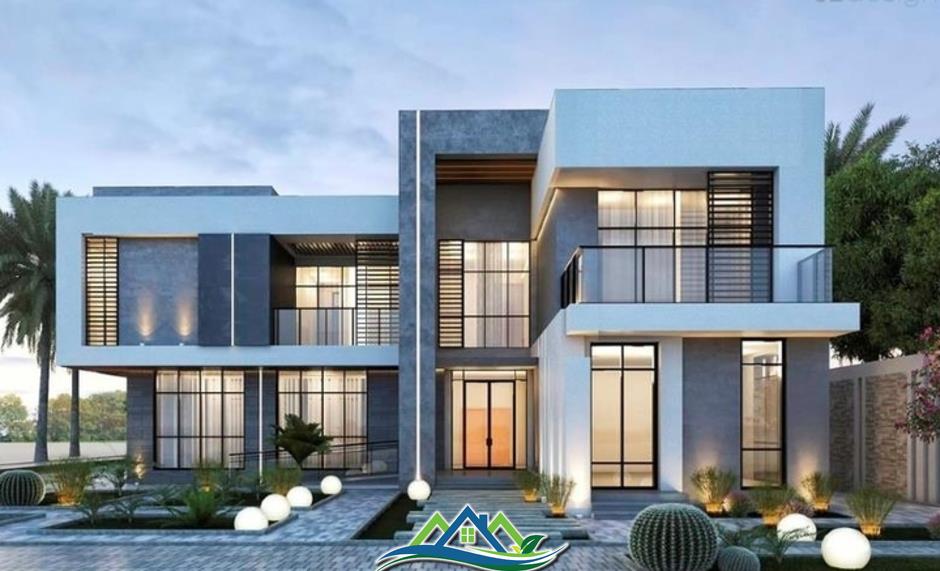 Những mẫu nhà 2 tầng chữ L hiện đại, sang trọng 2025