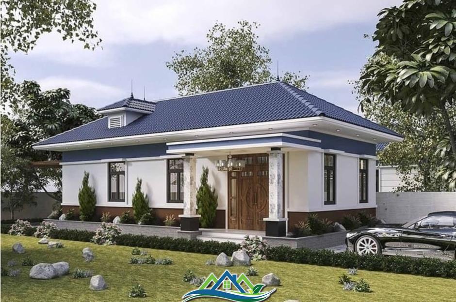 Những mẫu thiết kế nhà 1 tầng mái Nhật phổ biến nhất 2025